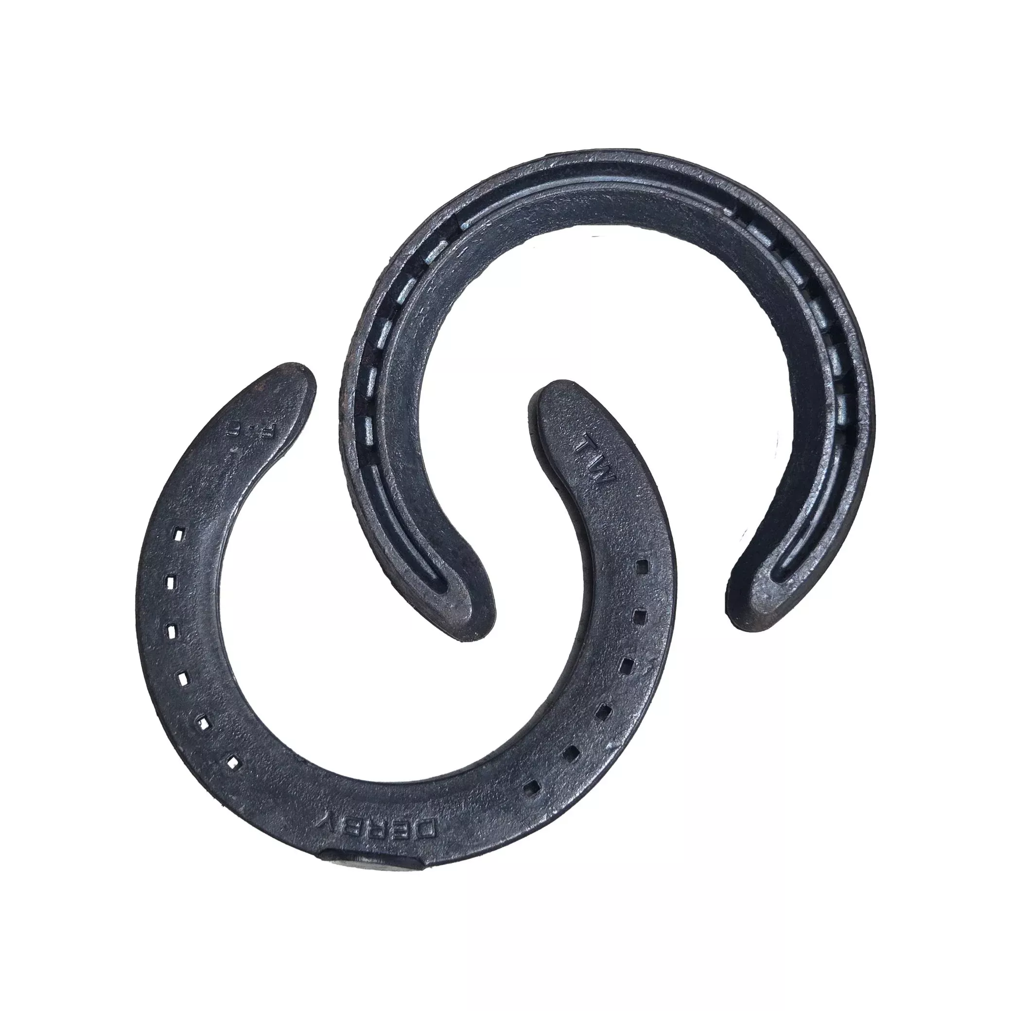 Mustad Derby Thin Wall Front Toe Clip Steel Horse Shoes
