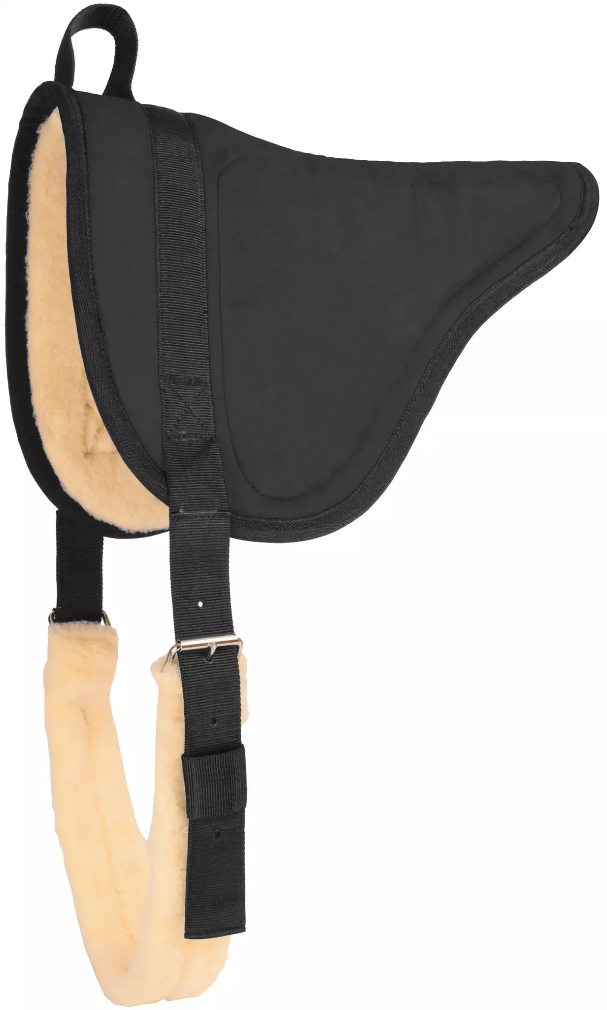 Mustang Microsuede Bareback Pad with Fleece Bottom