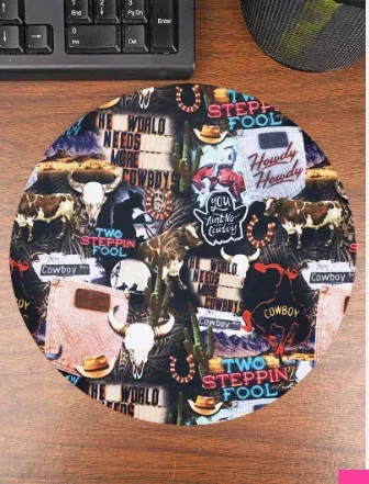 Neoprene Round Mouse Pad