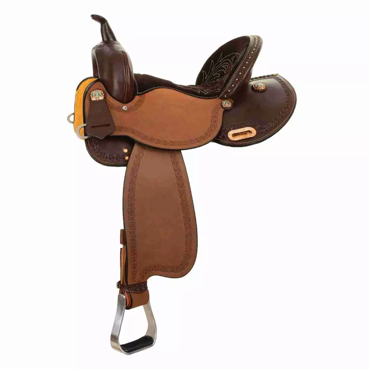 New Circle Y Western Barrel Saddle **CUSTOM**