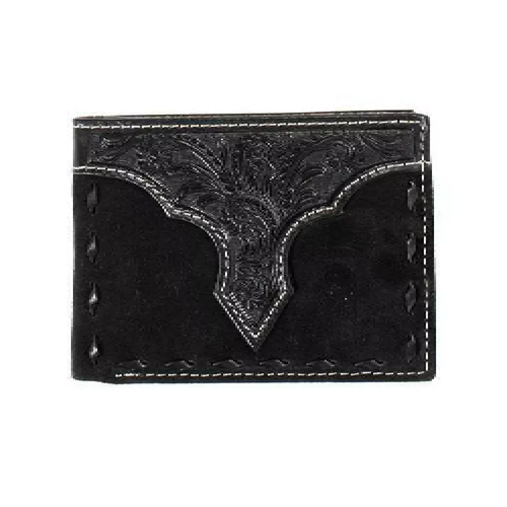 Nocona Western Roughout Bifold Wallet