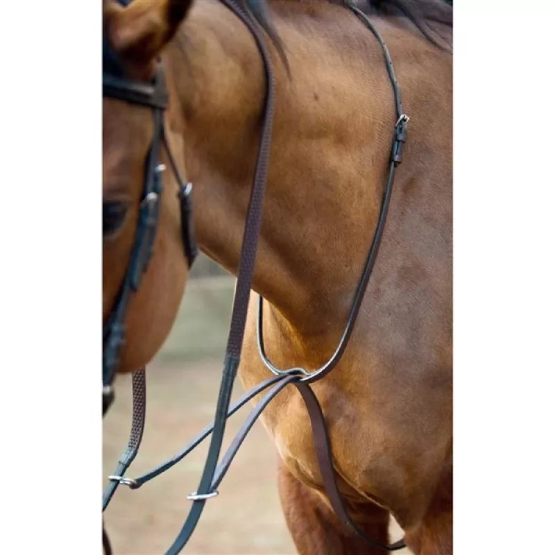 Nunn Finer Running Martingale – Havana/Brass
