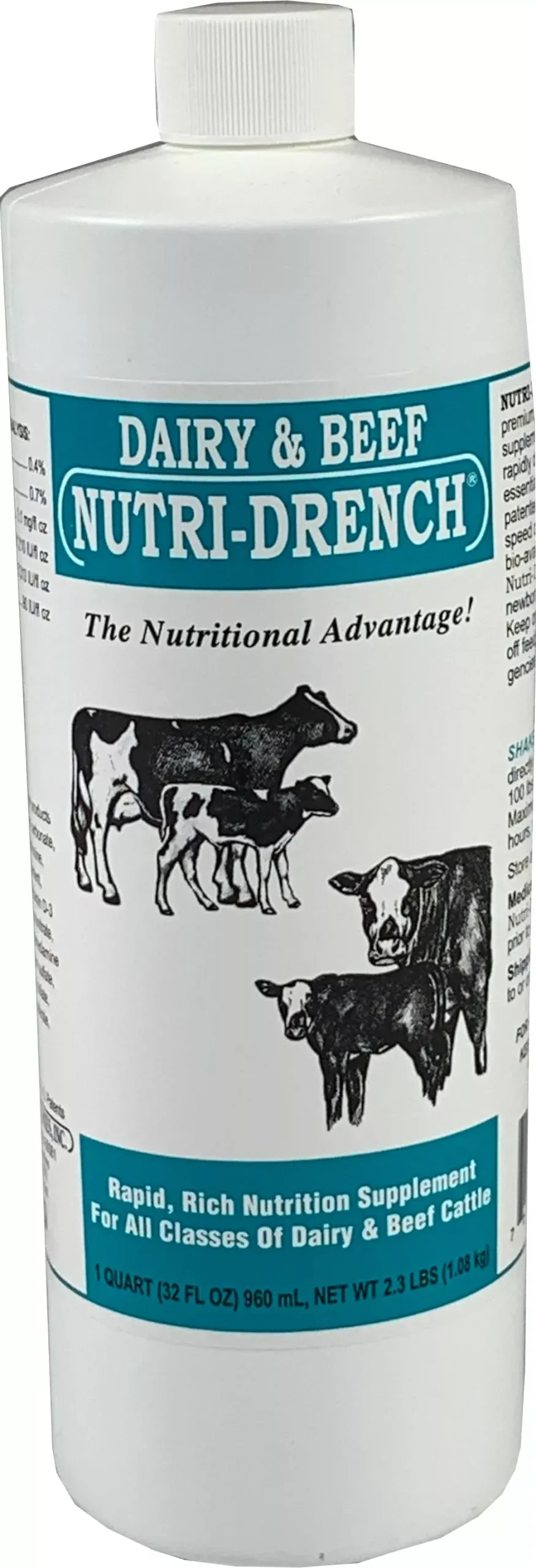 Nutri-Drench Dairy & Beef Supplement, 1 qt