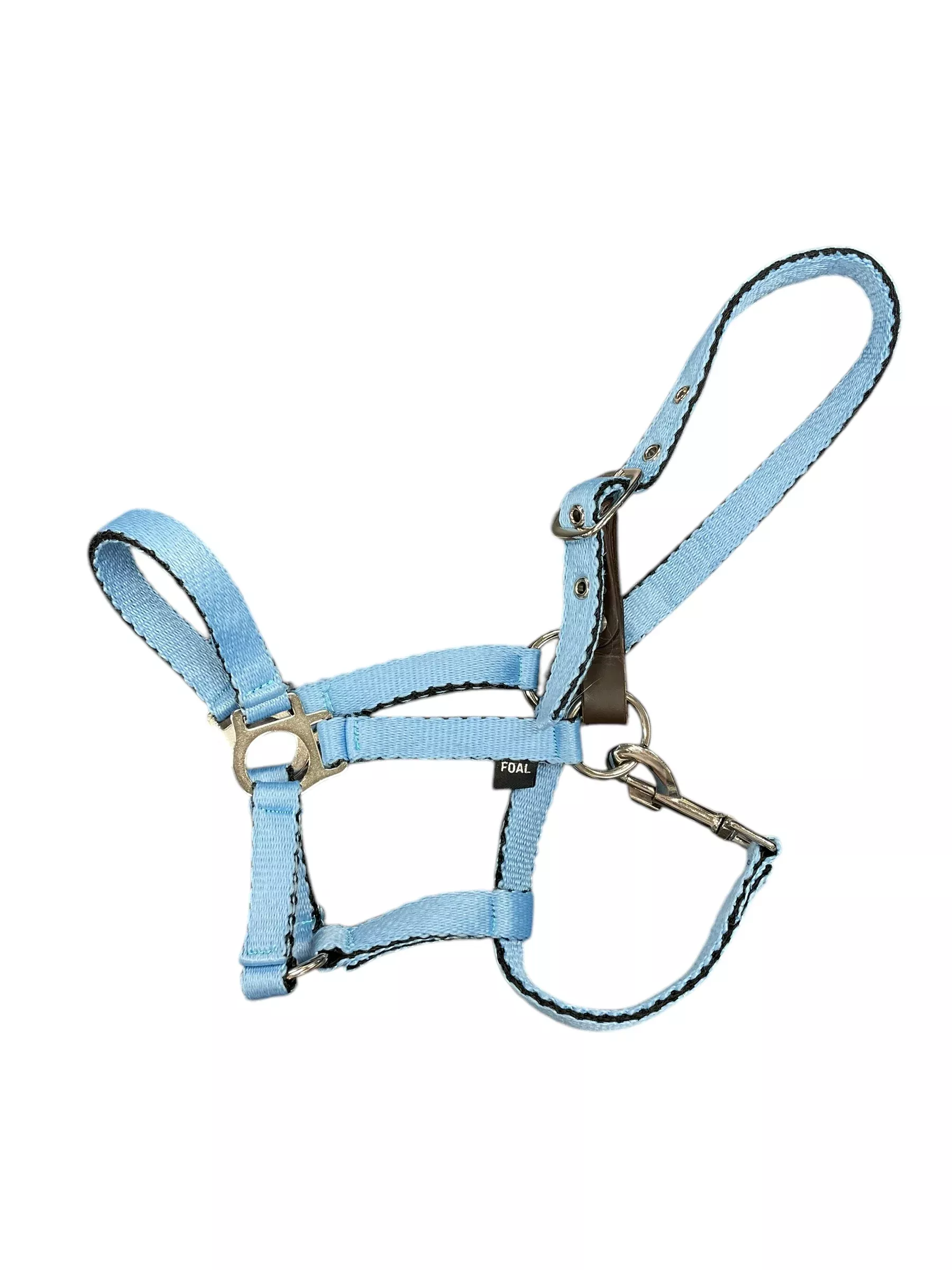 Nylon Halter - Light Blue - Foal - USED