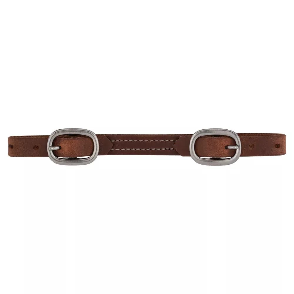 Oiled Hermann Oak Harness Leather Curb Strap
