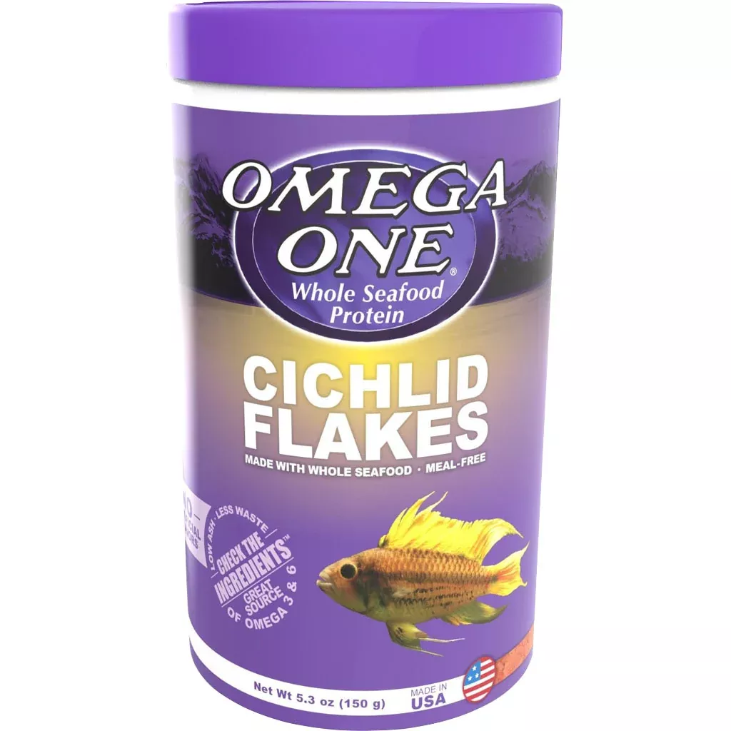 Omega One Cichlid Flake 5.3 oz
