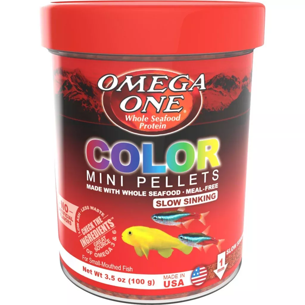 Omega One Color Mini Pellets 3.5 oz
