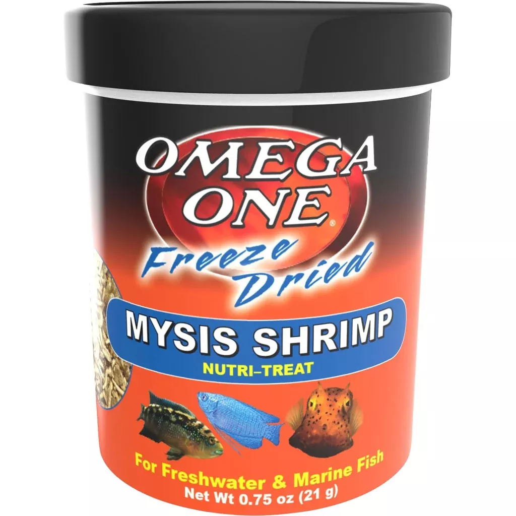 Omega One Freeze Dried Mysis Shrimp 0.75 oz