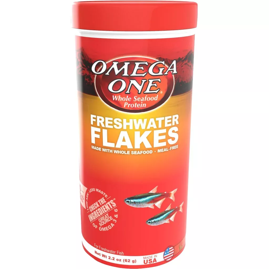 Omega One Freshwater Flakes 2.2 oz