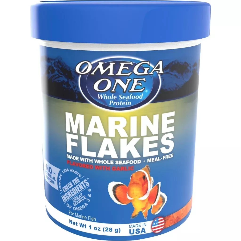 Omega One Garlic Marine Flakes, 1 oz