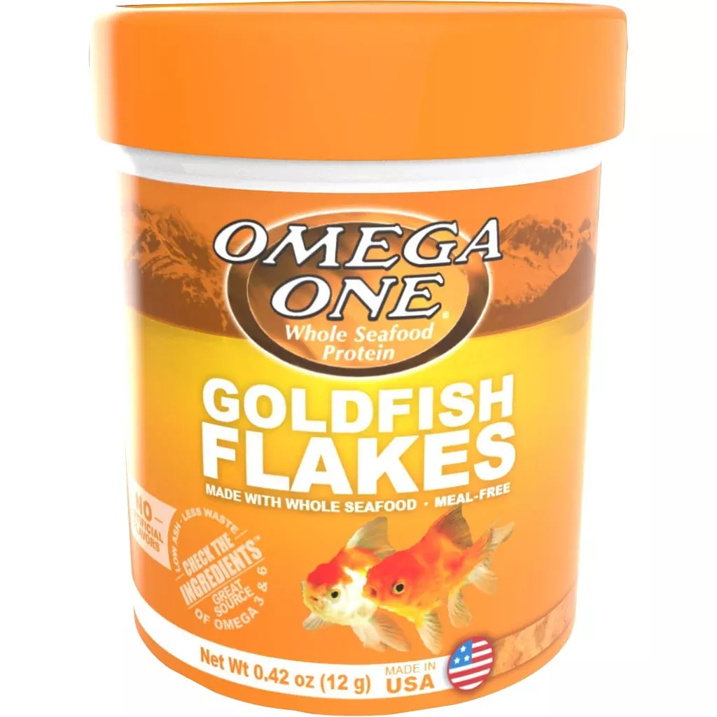 Omega One Goldfish Flakes 0.42 oz
