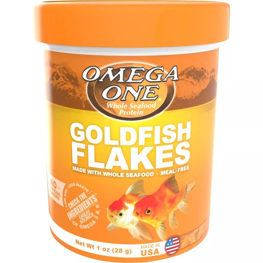 Omega One Goldfish Flakes 1 oz