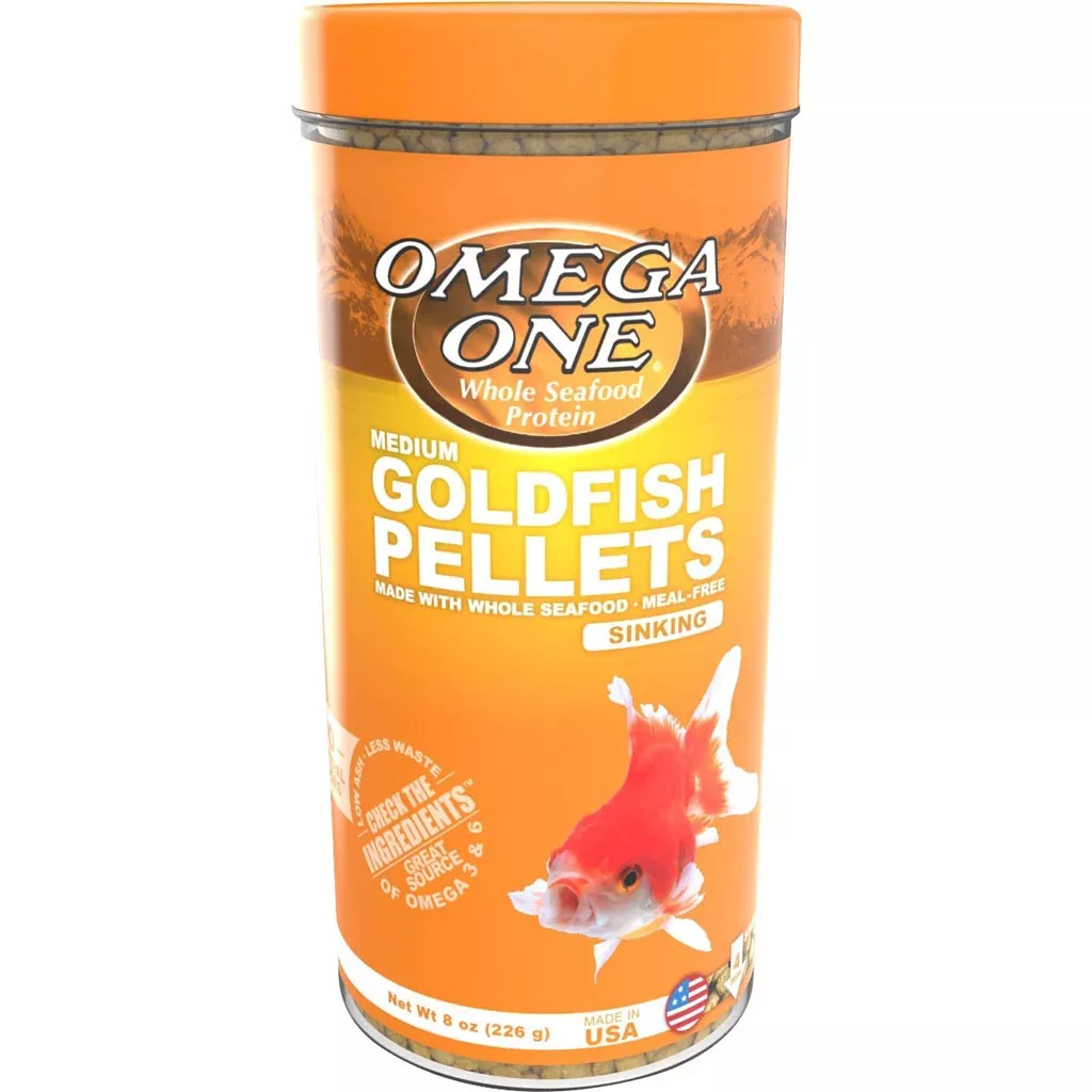Omega One Goldfish Pellet Medium 8 oz