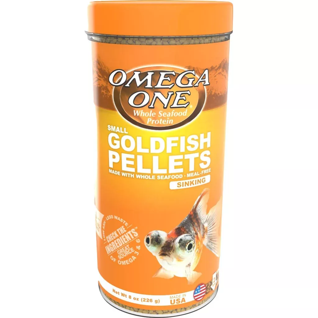 Omega One Goldfish Pellet Small 8 oz