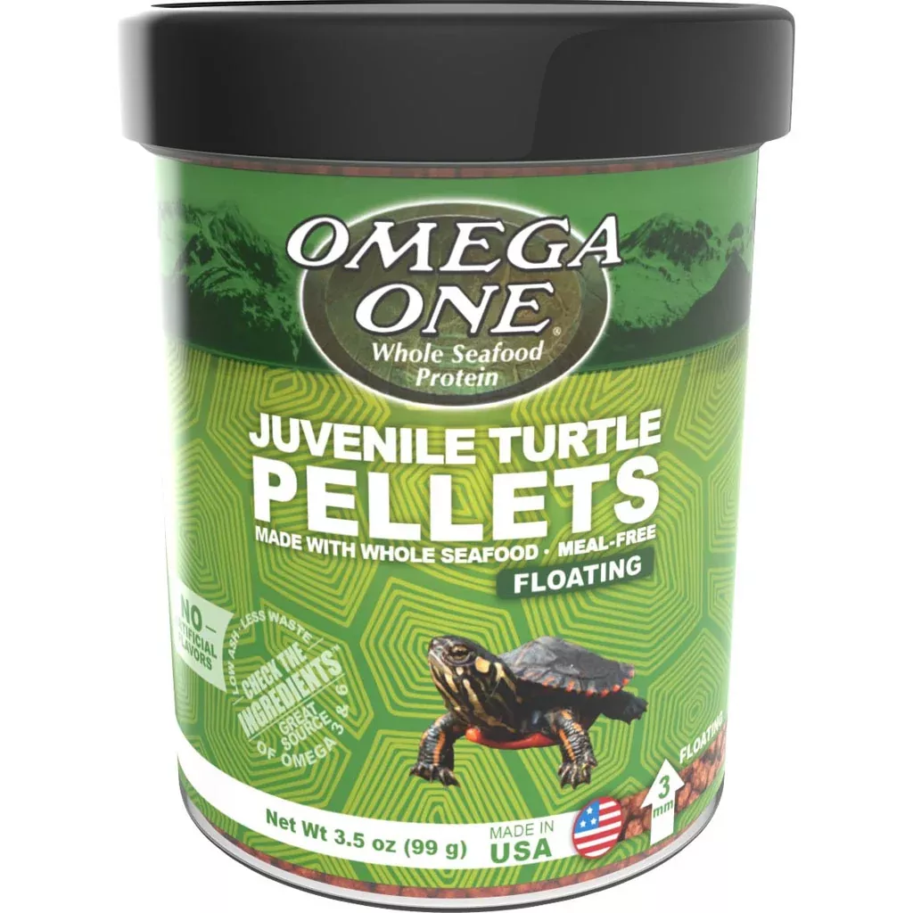 Omega One Juvenile Turtle Pellets 3.5 oz