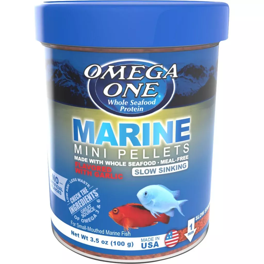 Omega One Marine Mini Pellets, 3.5 oz