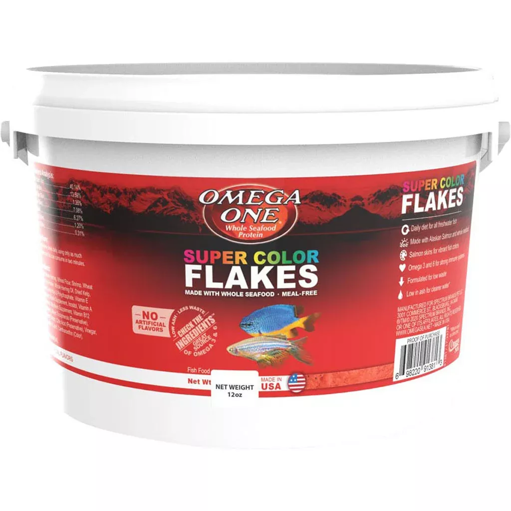 Omega One Super Color Flakes 12 oz