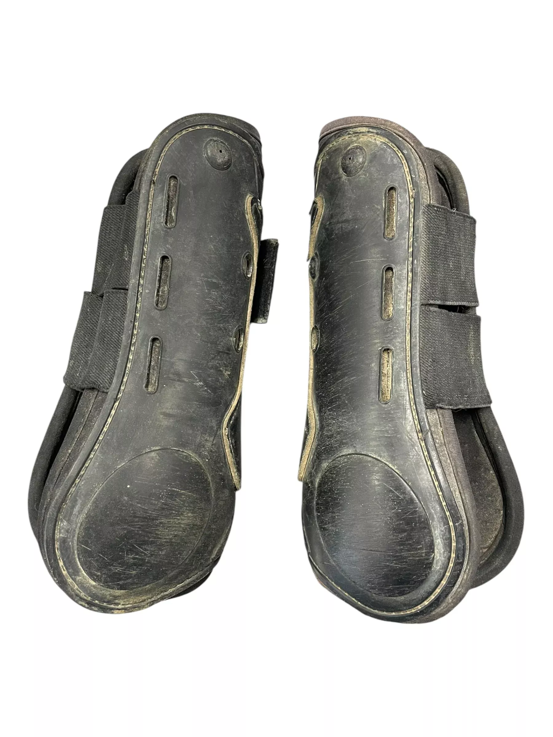 Open Front Boots - Black - L - USED