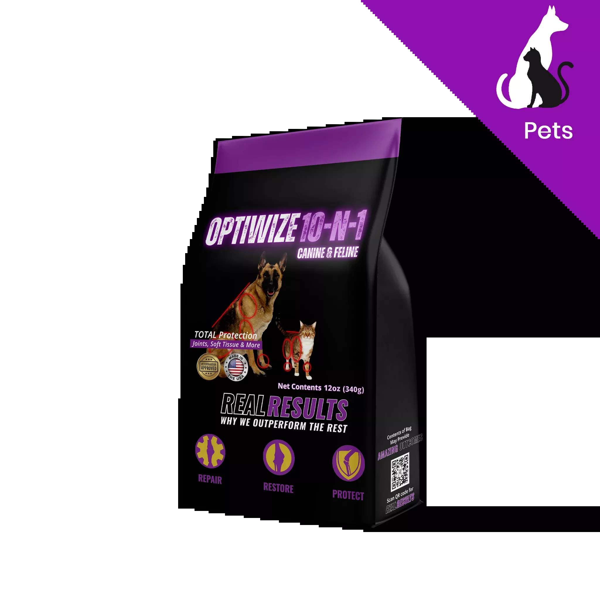 OptiWize Collagen +Plus Dogs and Cat Joints Health Supplement