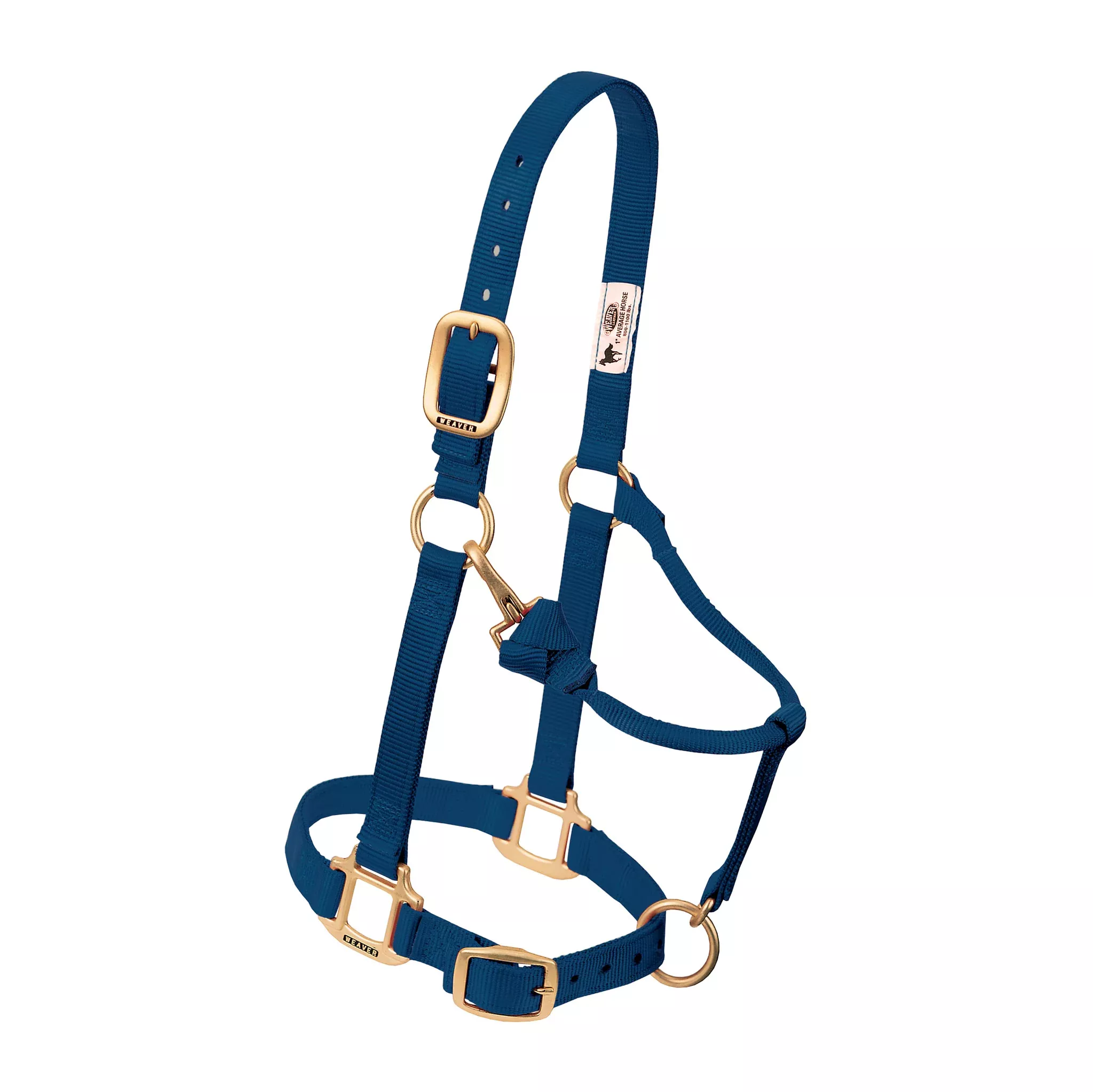 Original Adjustable Chin and Throat Snap Halter, 3/4"