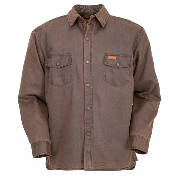 Outback Trading Mens Jacket | Loxton | Brown