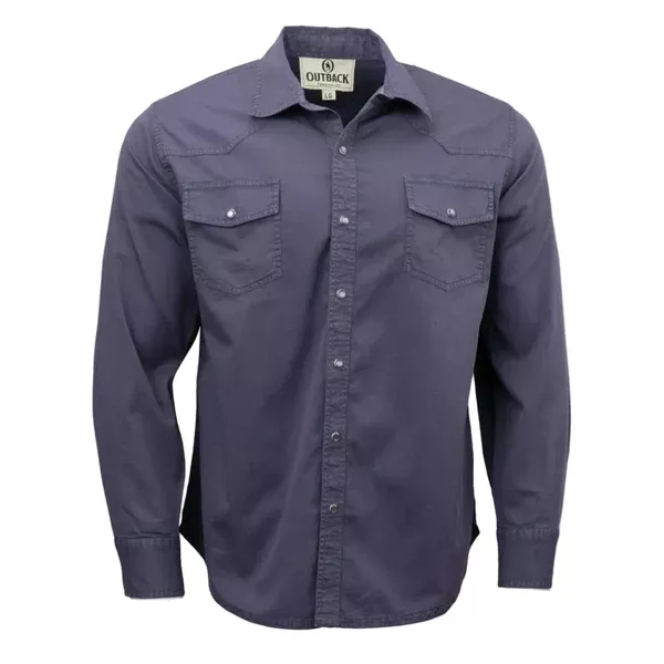 Outback Trading Mens Shirt | Jack | Indigo