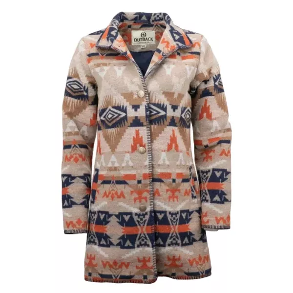 Outback Trading Womens Jacket | Moree | Navy