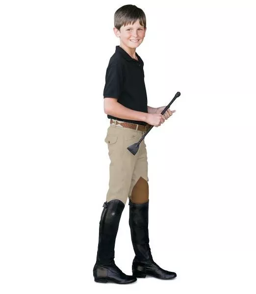 Ovation - EuroWeave Boys Breech - Classic Show Tan