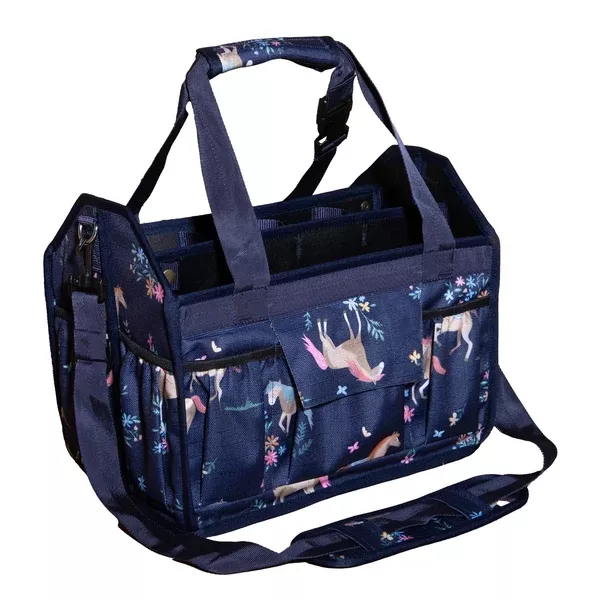 Ovation - Grooming Tote - Navy Wildflower Run