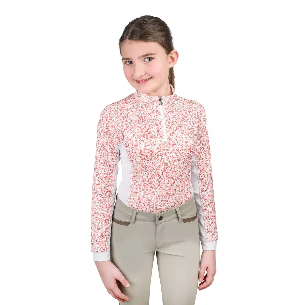 Ovation Kids Quarter Zip SunShirt Long Sleeve