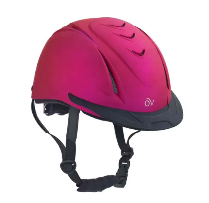 Ovation - Metallic Schooler Helmet - Fuschia