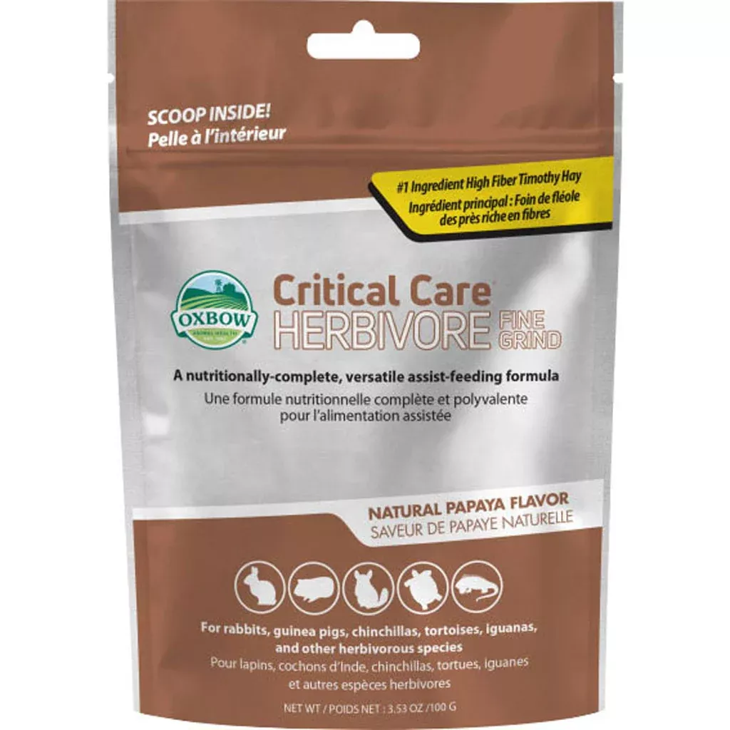 Oxbow Critical Care Herbivore, Papaya 100 g