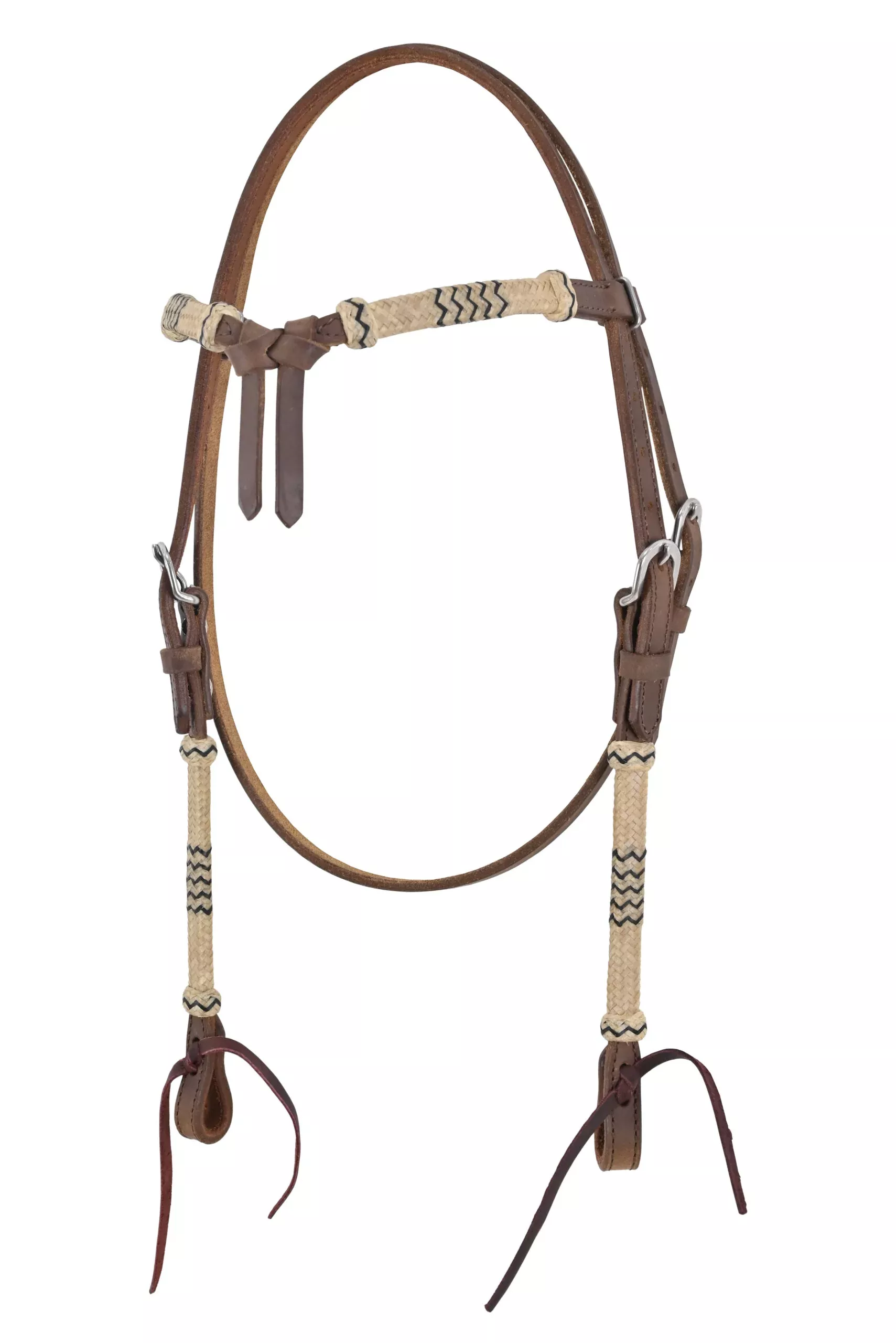 Oxbow Crossover Rawhide Browband Headstall