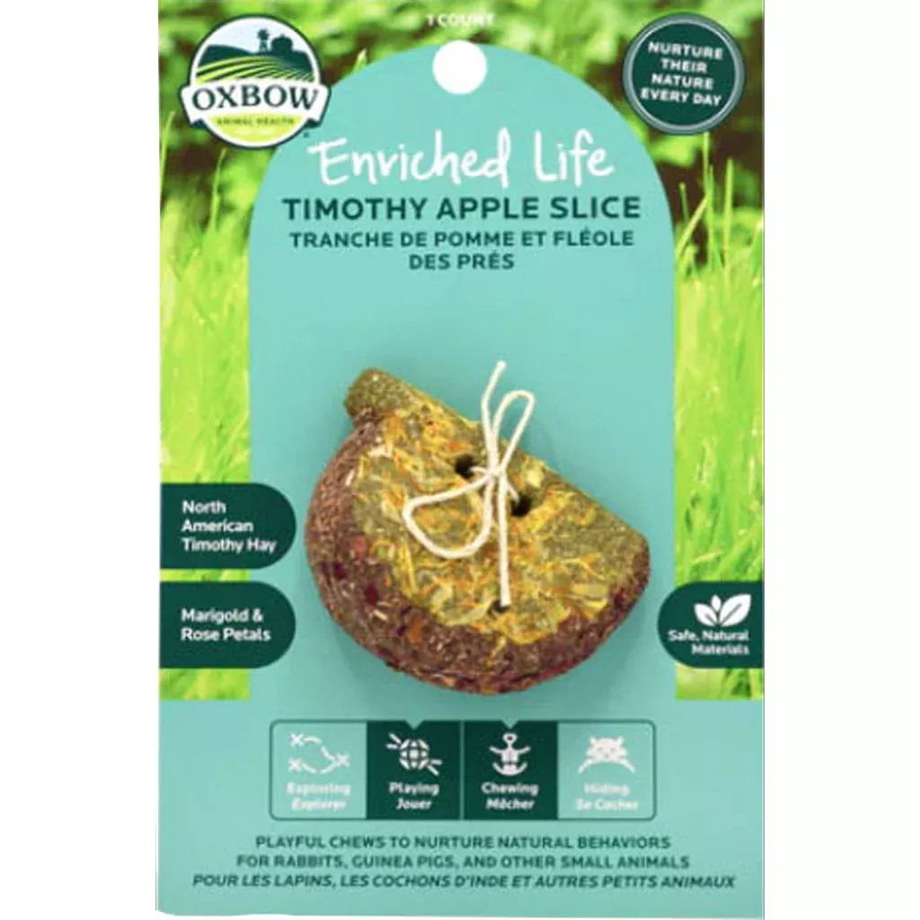 Oxbow Enriched Life Timothy Apple Slice, Apple