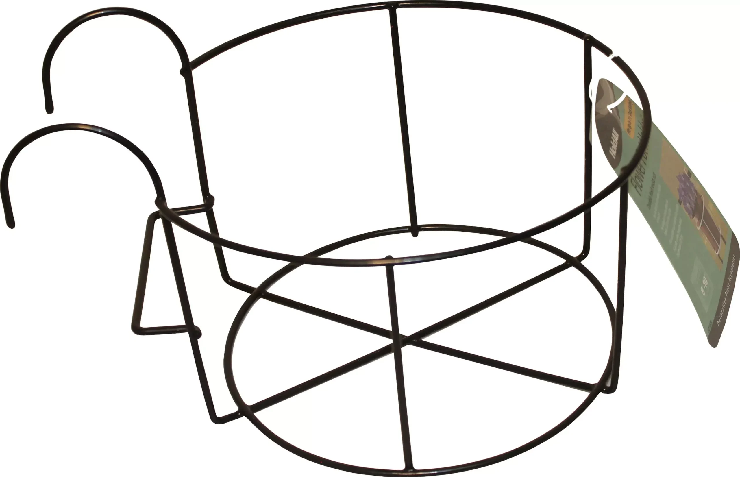 Panacea Over-the-Rail Wire Pot Holder Black 8-10 in