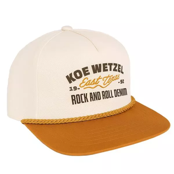 Panhandle Koe Wetzel Ball cap-Mustard