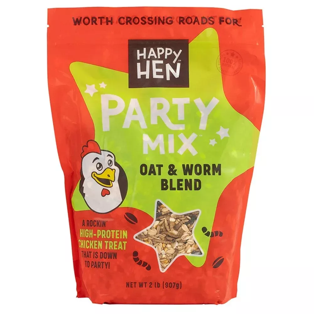Party Mix Mealworm & Oat Chicken Treat, 2lb