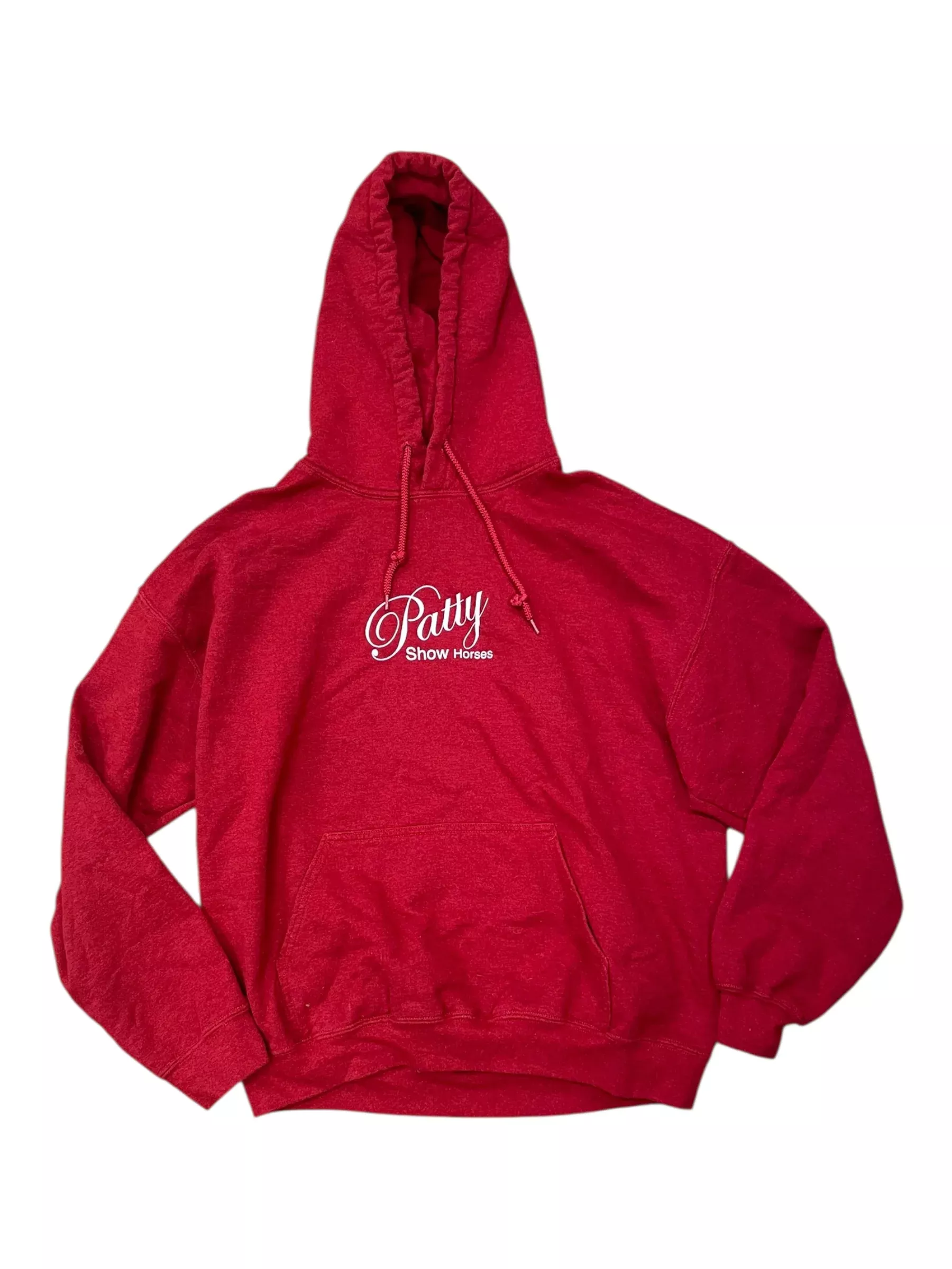 Patty Show Horses Hoodie - Red - L - USED