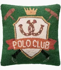 Peking Handicraft - Hook Pillow - Polo Club