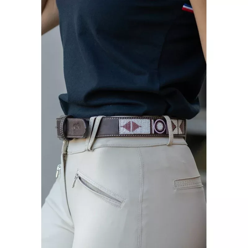 Penelope Beaded Pearl Belt