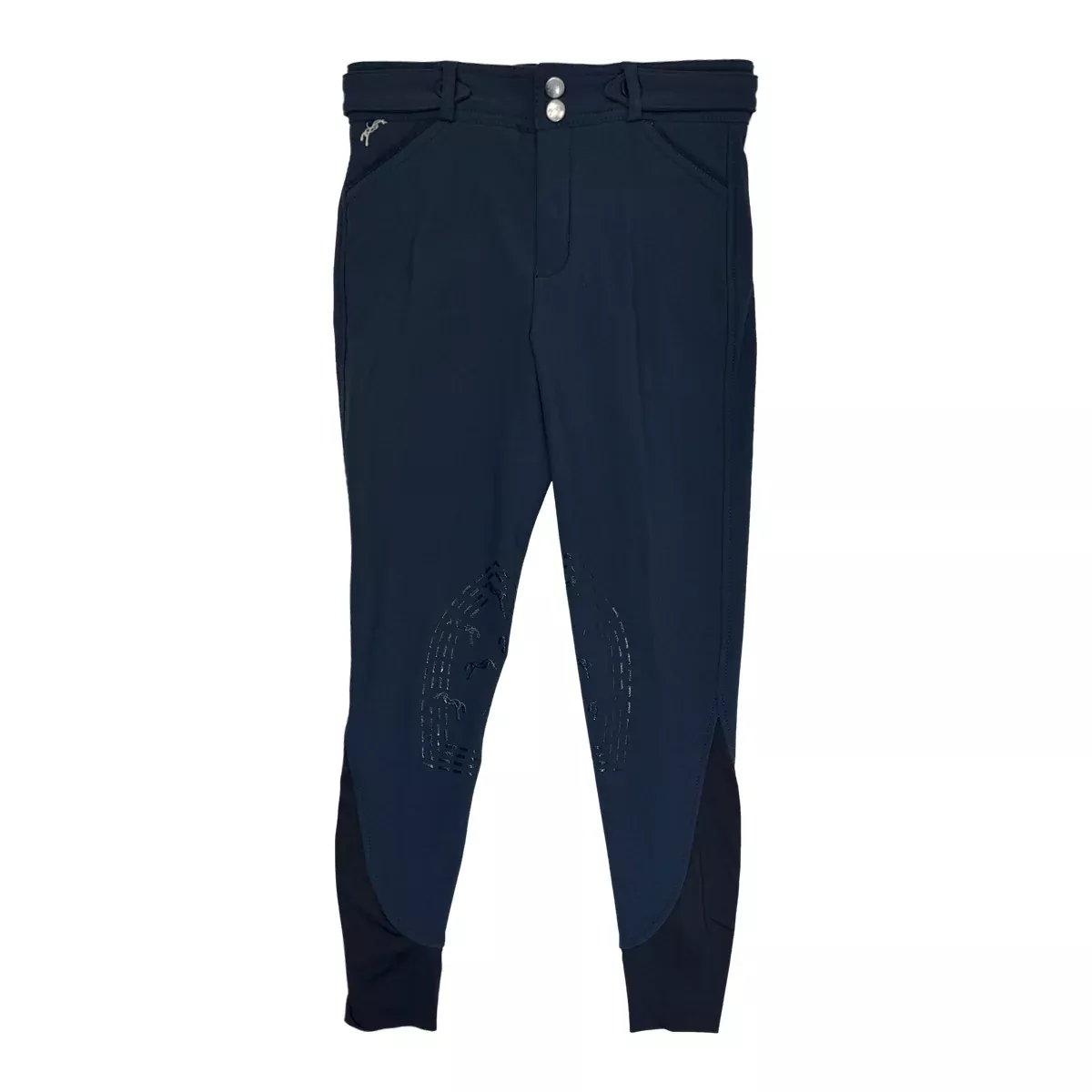Penelope Knee Grip Breeches in Deep Grey - Children's 10