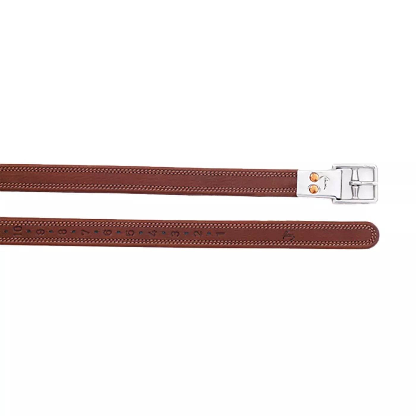 Pessoa Clasp End Covered Stirrup Leathers - 48 in.