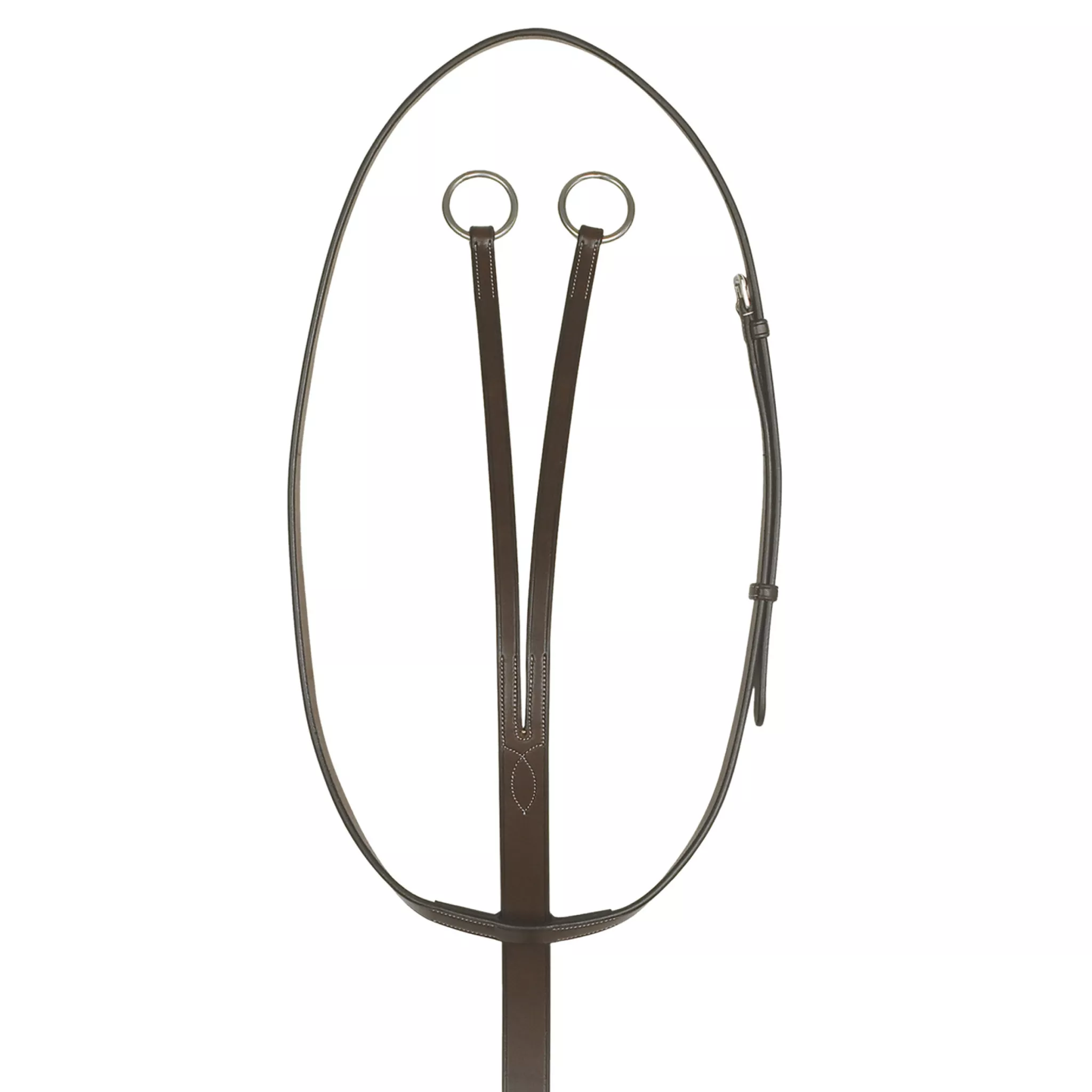 Pessoa - Flat Running Martingale - Dark Brown