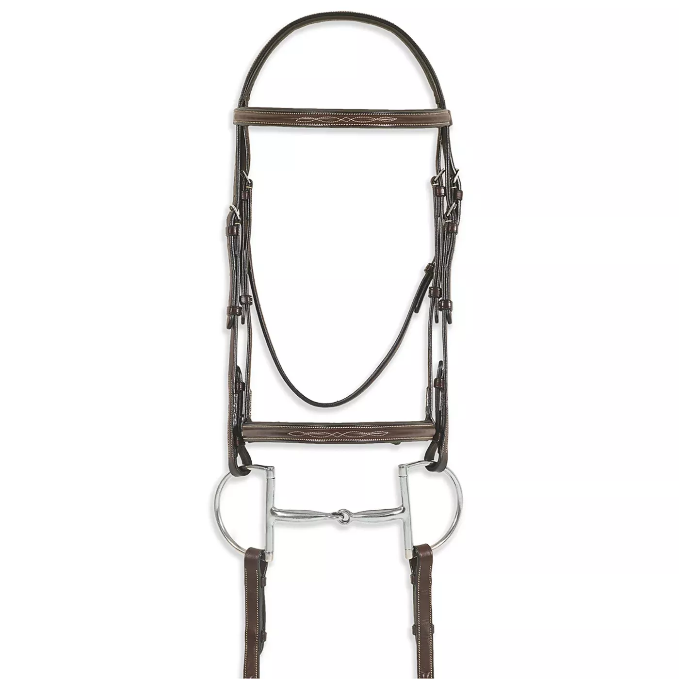 Pessoa Pro Fancy Stitched Raised Bridle