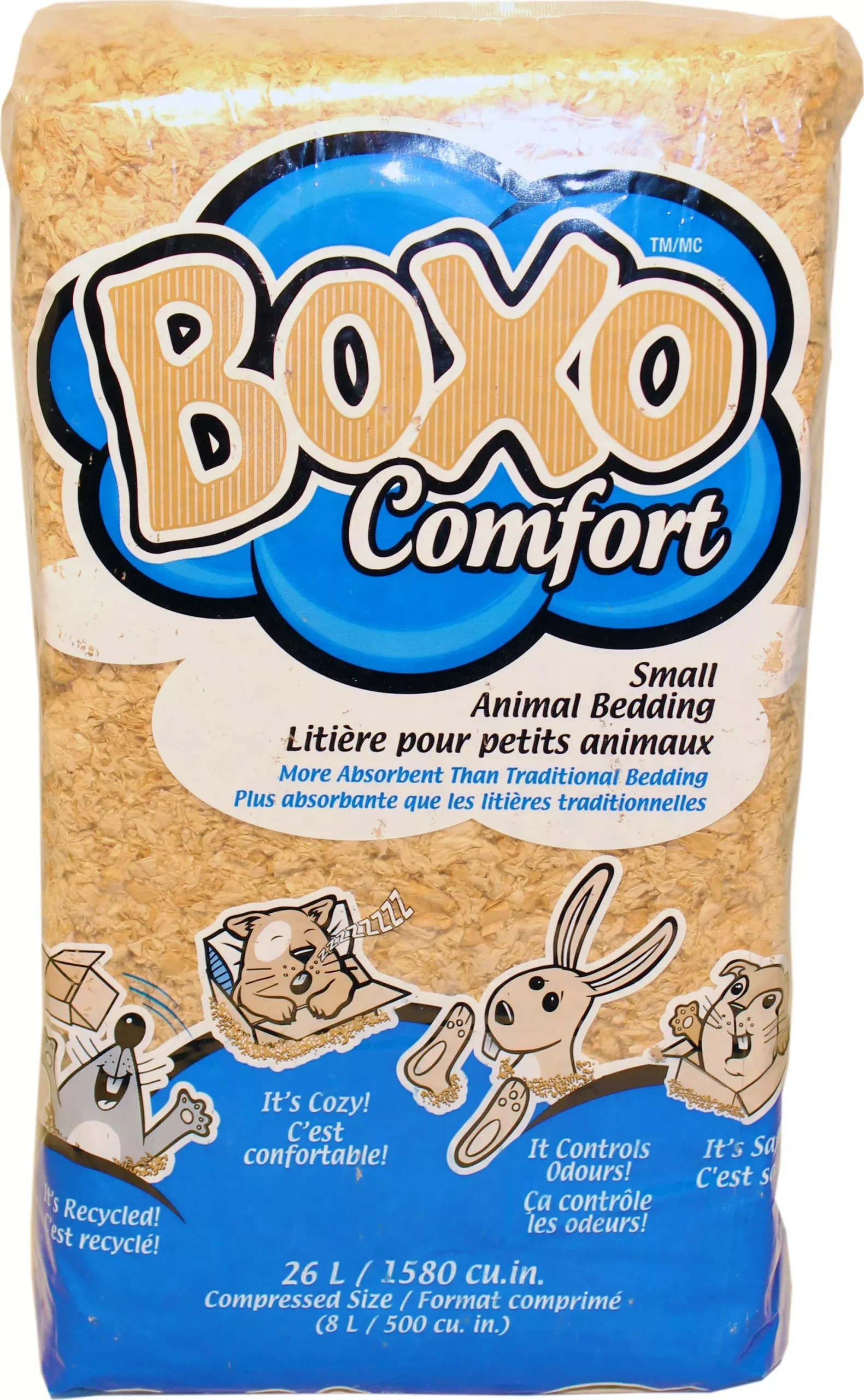 Pestell Boxo Comfort Small Animal Bedding 26 L Natural