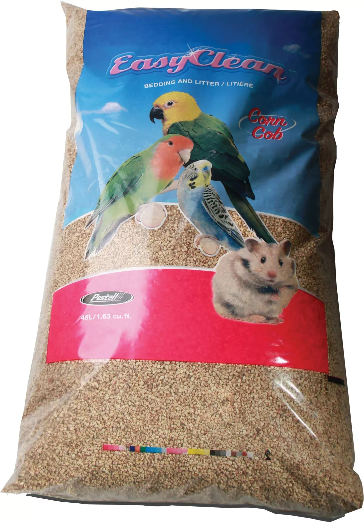 Pestell Easy Clean Corn Cob Small Animal Bedding 46 L