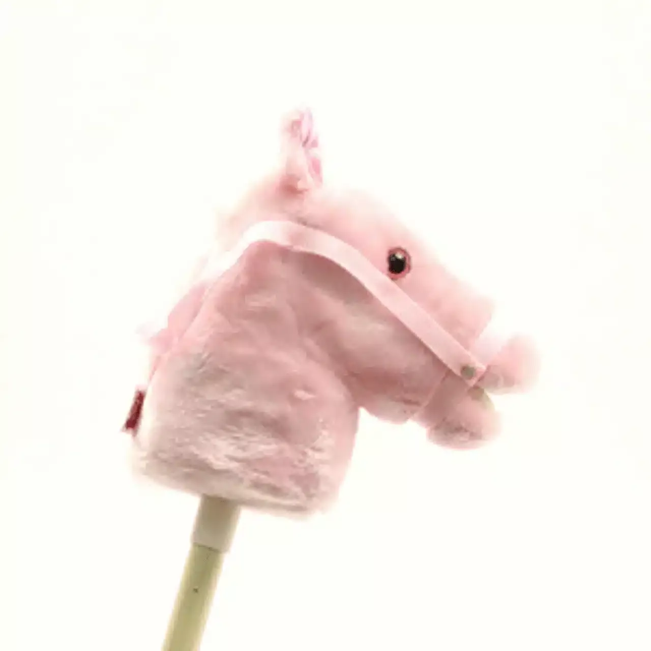 Pink Talkin’ Stick Horse