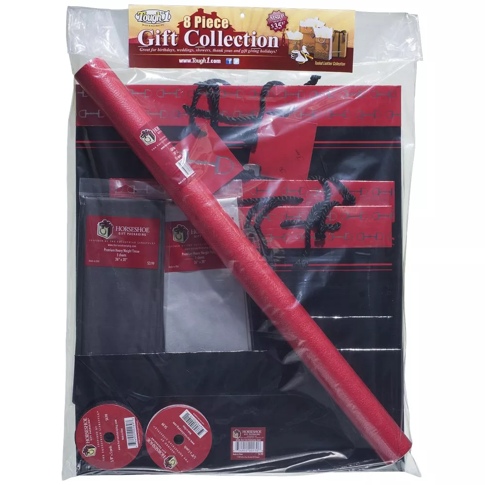 Polished Bits Gift Bag and Wrap Collection – 8 Pack
