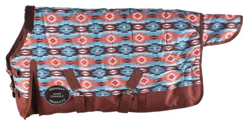 PONY/YEARLING 48"-54"WATERPROOF AND BREATHABLE 1200D TURNOUT BLANKET