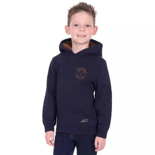 Pure Western Boys Hoodie | Walker | navy